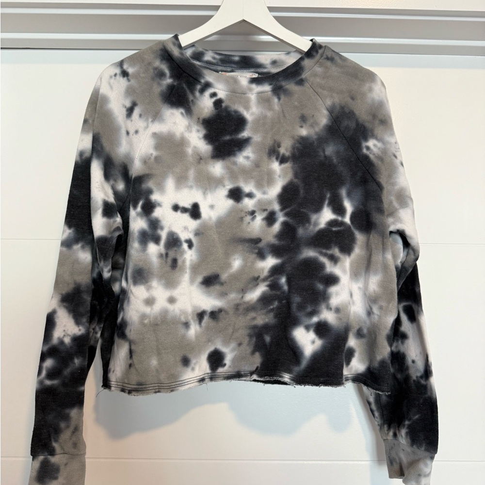 Tie-dye Cropped Crewneck